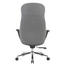 ΚΑΡΕΚΛΑ ΓΡΑΦΕΙΟΥ VELUM HM1233.10 ΓΚΡΙ PU--ΒΑΣΗ ΧΡΩΜΙΟΥ 71x69x116-122Υεκ.