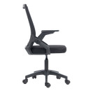 ΚΑΡΕΚΛΑ ΓΡΑΦΕΙΟΥ ZENITH HM1225.01 PP & MESH ΥΦΑΣΜΑ--ΜΑΥΡΟ 58x55x100Υεκ