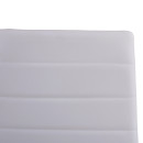 ΚΑΡΕΚΛΑ ΜΕΤΑΛΛΙΚΗ LADY HM0037.11 ΛΕΥΚΟ PU ΜΕΤΑΛΛΙΚΟ ΣΚΕΛΕΤΟ K/D 40x48x95Y εκ. 4τμχ