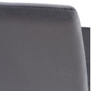ΚΑΡΕΚΛΑ ΜΕΤΑΛΛΙΚΗ LADY HM0037.31 ΓΚΡΙ ΒΕΛΟΥΔΟ ME ΜΕΤΑΛΛΙΚΟ ΣΚΕΛΕΤΟ K/D 4τμχ