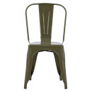 ΚΑΡΕΚΛΑ ΜΕΤΑΛΛΙΚΗ MELITA-PRO HM8641.43 ΣΕ DARK OLIVE GREEN 44x47x84.5Υεκ.