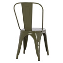ΚΑΡΕΚΛΑ ΜΕΤΑΛΛΙΚΗ MELITA-PRO HM8641.43 ΣΕ DARK OLIVE GREEN 44x47x84.5Υεκ.