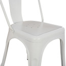 ΚΑΡΕΚΛΑ ΜΕΤΑΛΛΙΚΗ MELITA-PRO HM8641.41 ΛΕΥΚΟ ΜΑΤ 44x47x84.5Υεκ.