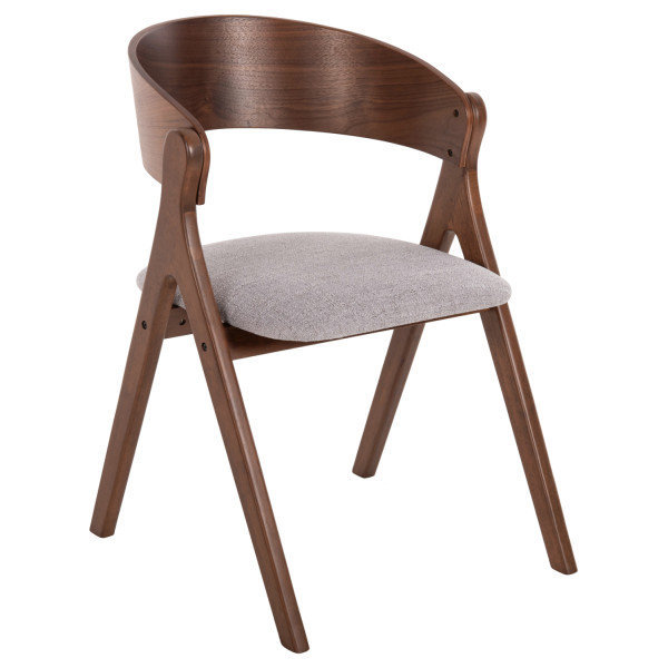 ΚΑΡΕΚΛΑ NEKKER HM9739.01 RUBBERWOOD ΣΕ ΚΑΡΥΔΙ-ΜΠΕΖ ΥΦΑΣΜΑ ΚΑΘΙΣΜΑ 56x55x78Yεκ. 2τμχ