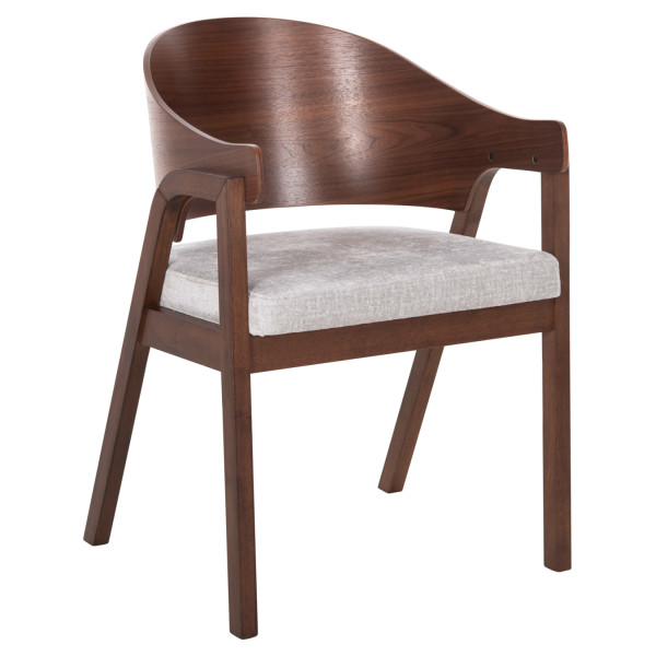 ΚΑΡΕΚΛΑ NERO HM9972 RUBBERWOOD ΣΕ ΚΑΡΥΔΙ-ΓΚΡΙ ΥΦΑΣΜΑ ΚΑΘΙΣΜΑ 56x56x78Yεκ. 2τμχ