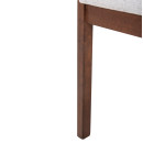 ΚΑΡΕΚΛΑ NERO HM9972 RUBBERWOOD ΣΕ ΚΑΡΥΔΙ-ΓΚΡΙ ΥΦΑΣΜΑ ΚΑΘΙΣΜΑ 56x56x78Yεκ. 2τμχ