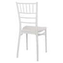 ΚΑΡΕΚΛΑ ΠΟΛΥΠΡΟΠΥΛΕΝΙΟΥ CATERING TIFFANY HM8058.31 ΛΕΥΚΟ 39x46x89Υεκ.