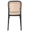 ΚΑΡΕΚΛΑ ΠΟΛΥΠΡΟΠΥΛΕΝΙΟΥ FLOW HM5937.02 ΜΑΥΡΗ ΜΕ ΜΠΕΖ ΚΑΘΙΣΜΑ ΚΑΙ ΠΛΑΤΗ 41x53x85,5Υεκ.