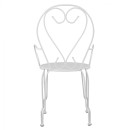 ΚΑΡΕΚΛΑ ΠΟΛΥΘΡΟΝΑ ΜΕΤΑΛΛΙΚΗ AMORE ΛΕΥΚΗ HM5008.12 49x48x90 εκ.