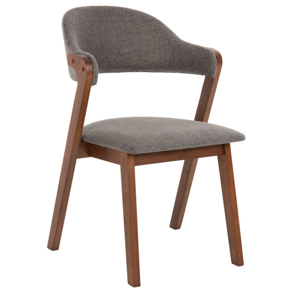 ΚΑΡΕΚΛΑ RIDER HM9734.01 RUBBERWOOD ΣΕ ΚΑΡΥΔΙ-ΥΦΑΣΜΑ ΓΚΡΙ 59x59x83Yεκ. 2τμχ