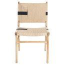 ΚΑΡΕΚΛΑ RUBBERWOOD ΚΑΙ ΣΧΟΙΝΙ ΣΕ ΦΥΣΙΚΟ RUSTIC 50x60x88Yεκ.HM9323.01 2τμχ