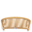 ΚΑΡΕΚΛΑ SUKI HM6053.01 ΜΕΤΑΛΛO ΛΕΥΚΟ KAI ΣΥΝΘ. RATTAN ΣΕ ΦΥΣΙΚΟ 54x62x80Υεκ