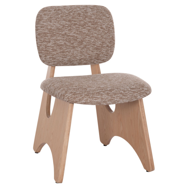 ΚΑΡΕΚΛΑ ΤΡΑΠΕΖΑΡΙΑΣ BELLISI HM18248.01 ΚΑΦΕ ΥΦΑΣΜΑ-PLYWOOD ΧΡΩΜΑ ΔΡΥΟΣ 53x56x78Υεκ. 2τμχ