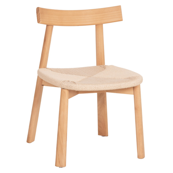 KΑΡΕΚΛΑ ΤΡΑΠΕΖΑΡΙΑΣ OSORIO HM18335.01 RUBBERWOOD & ΣΧΟΙΝΙ ΣΕ ΦΥΣΙΚΟ 51x55x74Υεκ 2τμχ