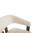ΚΑΡΕΚΛΑ ZARRA HM9970.03 RUBBERWOOD ΣΕ ΚΑΡΥΔΙ-ΕΚΡΟΥ ΜΠΟΥΚΛΕ ΥΦΑΣΜΑ 55,5x59x81,5Υεκ 2τμχ
