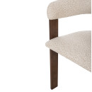 ΚΑΡΕΚΛΑ ZARRA HM9970.03 RUBBERWOOD ΣΕ ΚΑΡΥΔΙ-ΕΚΡΟΥ ΜΠΟΥΚΛΕ ΥΦΑΣΜΑ 55,5x59x81,5Υεκ 2τμχ