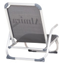 ΚΑΡΕΚΛΑΚΙ ΠΑΡΑΛΙΑΣ ΑΛΟΥΜINIOY ΒΑΡ.ΤΥΠΟΥ ΨΗΛΗ ΠΛΑΤΗ ALMIRA HM5053.10 ΓΚΡΙ 55x71x66Υεκ