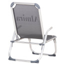 ΚΑΡΕΚΛΑΚΙ ΠΑΡΑΛΙΑΣ ΑΛΟΥΜΙΝΙΟΥ ΒΑΡ.ΤΥΠΟΥ ΥΠΕΡΥΨΩΜΕΝΟ ALMIRA HM6431.10 ΓΚΡΙ 53x68x80Υεκ