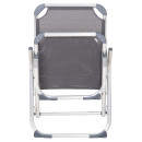 ΚΑΡΕΚΛΑΚΙ ΠΑΡΑΛΙΑΣ ΑΛΟΥΜΙΝΙΟΥ ΒΑΡ.ΤΥΠΟΥ ΥΠΕΡΥΨΩΜΕΝΟ ALMIRA HM6431.10 ΓΚΡΙ 53x68x80Υεκ