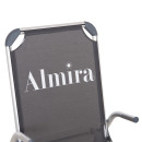 ΚΑΡΕΚΛΑΚΙ ΠΑΡΑΛΙΑΣ ΑΛΟΥΜΙΝΙΟΥ ΒΑΡ.ΤΥΠΟΥ ΥΠΕΡΥΨΩΜΕΝΟ ALMIRA HM6431.10 ΓΚΡΙ 53x68x80Υεκ