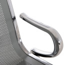 ΚΑΘΙΣΜΑ ΑΝΑΜΟΝΗΣ Τ.ΑΕΡΟΔΡΟΜΙΟΥ 4ΘΕΣΙΟ AVIATOR HM18401 ΜΕΤΑΛΛΟ MESH ΓΚΡΙ 223x55x76Υ