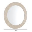 ΚΑΘΡΕΠΤΗΣ ΤΟΙΧΟΥ FONTE HM4880 ΠΛΑΙΣΙΟ MDF ΜΕ PVC ΣΕ ΧΡΩΜΑΤΙΣΜΟ ΤΡΑΒΕΡΤΙΝΑΣ Φ80εκ.