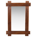 ΚΑΘΡΕΠΤΗΣ ΤΟΙΧΟΥ HM4303 ΑΝΑΚΥΚΛΩΜΕΝΟ TEAK ΣΕ ΦΥΣΙΚΟ 70x100Υεκ.