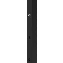 ΚΙΟΣΚΙ/GAZEBO MATTHEW HM6310 ΠΤΥΣΣΟΜΕΝΟ-ΣΚΕΛΕΤΟΣ ΜΕΤΑΛ.ΜΑΥΡΟΣ-ΛΕΥΚΟ ΥΦΑΣΜΑ 3x3x3,10Yμ