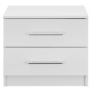 ΚΟΜΟΔΙΝΟ ΜΕΛΑΜΙΝΗΣ CHELSEA HM2220.05 ΛΕΥΚΟ 48x40,5x41,5 εκ.
