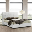 ΚΡEΒΑΤΙ ΜΕ ΑΠΟΘΗΚΕΥΤΙΚΟ ΧΩΡΟ DREAMLET HM716.03 ΛΕΥΚΟ TEDDY ΥΦΑΣΜΑ- ΓΙΑ ΣΤΡΩΜΑ 160x200εκ.