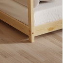 ΚΡΕΒΑΤΙ ΠΑΙΔΙΚΟ ΜΕ ΣΤΡΩΜΑ PEPE HM21302 ΞΥΛΟ ΠΕΥΚΟΥ ΣΕ ΦΥΣΙΚΟ--ΣΤΡΩΜΑ 90x190εκ