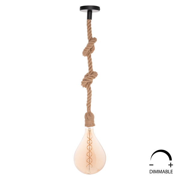 ΛΑΜΠΤΗΡΑΣ LED FILAMENT 8W E27 3000K TEA COLOR DIMMABLE HM4052.02
