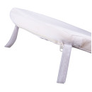 ΜΑΞΙΛΑΡΙ TIFFANYS HM8058.41FC ΜΕ ΥΦΑΣΜΑ WATER REPELLENT ΛΕΥΚΟ 43,5x40x3Υεκ.