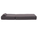 ΜΑΞΙΛΑΡΙ ΞΑΠΛΩΣΤΡΑΣ KIHEI HM21094.03 OLEFIN ΣΚΟΥΡΟ ΓΚΡΙ ΜΕ FOAM 198x70x20Υεκ