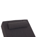 ΜΑΞΙΛΑΡΙ ΞΑΠΛΩΣΤΡΑΣ KIHEI HM21094.03 OLEFIN ΣΚΟΥΡΟ ΓΚΡΙ ΜΕ FOAM 198x70x20Υεκ