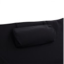 ΜΑΞΙΛΑΡΙ ΞΑΠΛΩΣΤΡΑΣ TEXTILENE 600gr/m2 2X1 SIFNOS ΜΑΥΡΟ HM11237.05T 194x70x11 εκ.