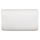 ΜΑΞΙΛΑΡΙ ΥΠΝΟΥ BEZEL HM673 MEMORY FOAM-ΛΕΥΚΟ ΥΦΑΣΜΑ 55x32Υεκ