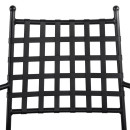 ΜΕΤΑΛΛΙΚΗ ΠΟΛΥΘΡΟΝΑ KENNEDY HM5171.11 ΣΕ ΜΑΥΡΗ ΑΠΟΧΡΩΣΗ 57x60x92Y