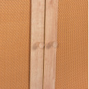 ΜΠΟΥΦΕΣ COLM HM9440.11 ΜΕΛΑΜΙΝΗΣ & ΣΥΝΘΕΤΙΚΟ RATTAN ΣΤΙΣ 4 ΠΟΡΤΕΣ 160x39,5x71Yεκ.