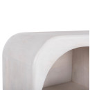 ΜΠΟΥΦΕΣ HANDYR HM9705 ΜΑΣΙΦ ΞΥΛΟ MANGO ΣΕ ΛΕΥΚΟ ΧΡΩΜΑ 165x35x75Yεκ.