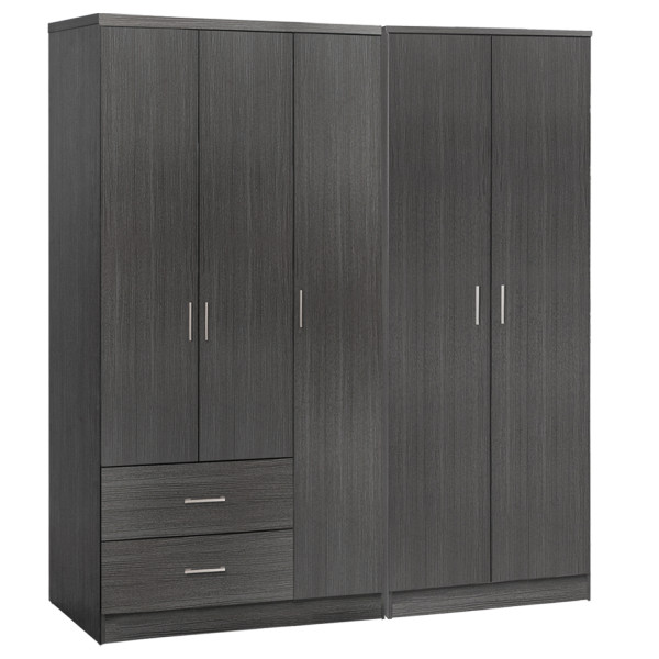 ΝΤΟΥΛΑΠΑ 5ΦΥΛΛΗ CAESAR HM21234.01 ΜΕΛΑΜΙΝΗ ΧΡΩΜΑ ZEBRANO 150x42.5x181Υεκ