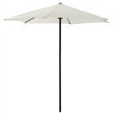 ΟΜΠΡΕΛΑ ΑΛΟΥΜΙΝΙΟΥ Φ250x236 εκ.ΜΕ 6 ΑΚΤΙΝΕΣ KACEN HM6030.02 ΕΚΡΟΥ ΓΚΡΙ