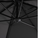 ΟΜΠΡΕΛΑ ΠΙΣΙΝΑΣ JAVANTE HM6623.01 ΓΚΡΙ ΑΛΟΥΜΙΝΙΟ & ΣΚΙΑΣΤΡΟ 2.7x2.7x2.7Yμ