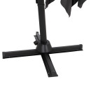 ΟΜΠΡΕΛΑ ΠΙΣΙΝΑΣ JAVANTE HM6623.01 ΓΚΡΙ ΑΛΟΥΜΙΝΙΟ & ΣΚΙΑΣΤΡΟ 2.7x2.7x2.7Yμ