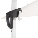 ΟΜΠΡΕΛΑ ΠΙΣΙΝΑΣ JAVANTE HM6623.02 ΛΕΥΚΟ ΑΛΟΥΜΙΝΙΟ & ΣΚΙΑΣΤΡΟ 2.7x2.7x2.7Yμ