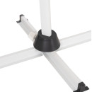 ΟΜΠΡΕΛΑ ΠΙΣΙΝΑΣ JAVANTE HM6623.02 ΛΕΥΚΟ ΑΛΟΥΜΙΝΙΟ & ΣΚΙΑΣΤΡΟ 2.7x2.7x2.7Yμ