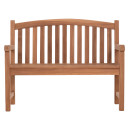 ΠΑΓΚΑΚΙ ΚΗΠΟΥ 2ΘΕΣΙΟ ELENA HM6651 ΞΥΛΟ TEAK--ΦΥΣΙΚΟ 120x60x95Υεκ.