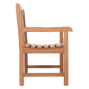 ΠΑΓΚΑΚΙ ΚΗΠΟΥ 2ΘΕΣΙΟ ELENA HM6651 ΞΥΛΟ TEAK--ΦΥΣΙΚΟ 120x60x95Υεκ.