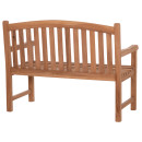 ΠΑΓΚΑΚΙ ΚΗΠΟΥ 2ΘΕΣΙΟ ELENA HM6651 ΞΥΛΟ TEAK--ΦΥΣΙΚΟ 120x60x95Υεκ.