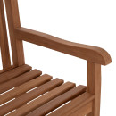ΠΑΓΚΑΚΙ ΚΗΠΟΥ 2ΘΕΣΙΟ ELENA HM6651 ΞΥΛΟ TEAK--ΦΥΣΙΚΟ 120x60x95Υεκ.